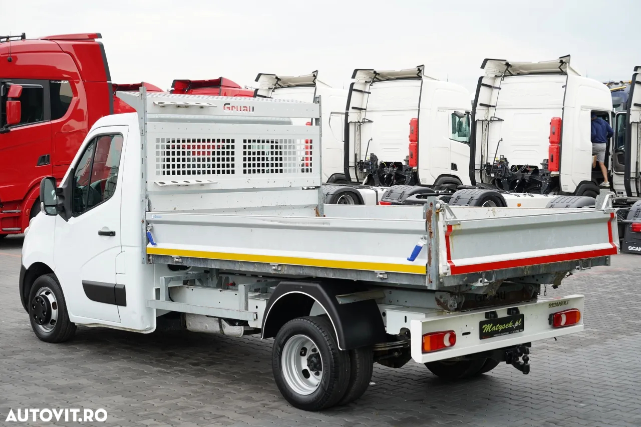 Renault MASTER / BASCULĂ / 130 CP / MANUALĂ / 3 LOCURI / IMPORTAT - 12