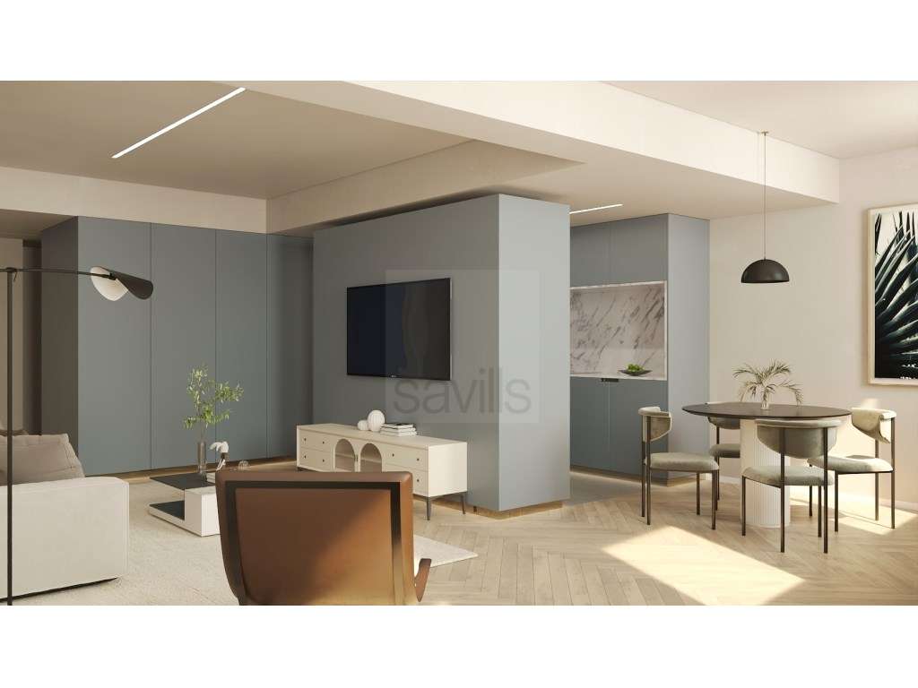Apartamento T2 no Centro do Porto com varanda - Grande imagem: 2/9