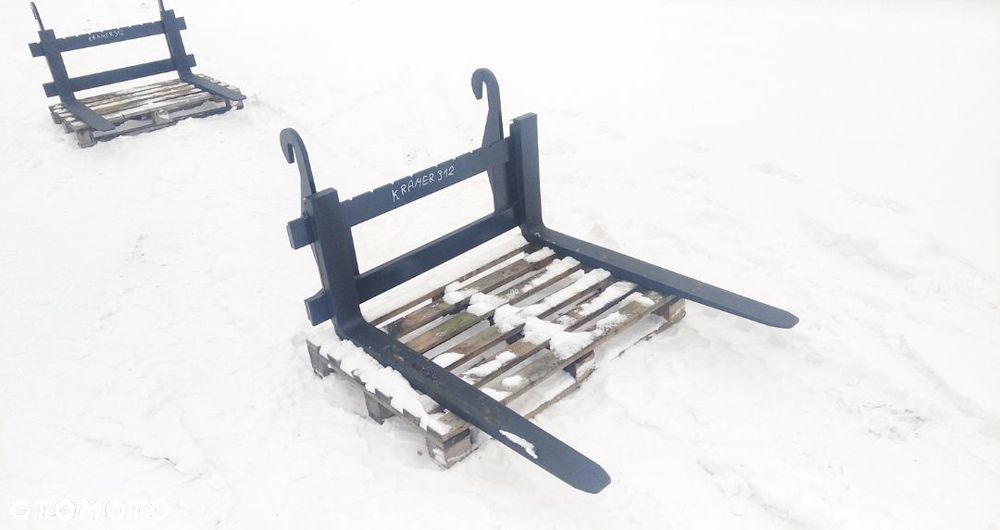 Widły KRAMER 320 312 z karetką 2,5t 120 cm [OS 11010] - 6