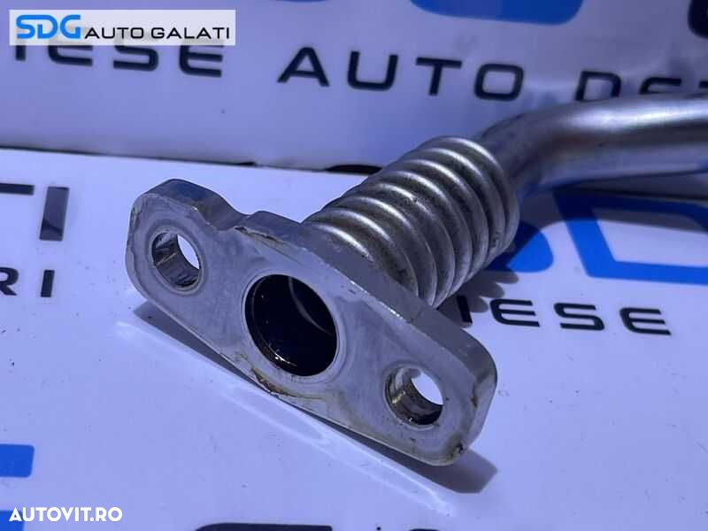 Teava Conducta Retur Ulei Turbo Turbina Turbosuflanta Audi A4 B8 2.0 TDI 2008 - 2015 Cod 04L145736E [M6169] - 5
