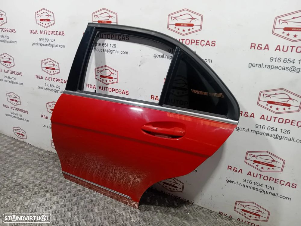 Porta Trás Traseira Esquerdo Mercedes Class C W204 Sedan Original - 3
