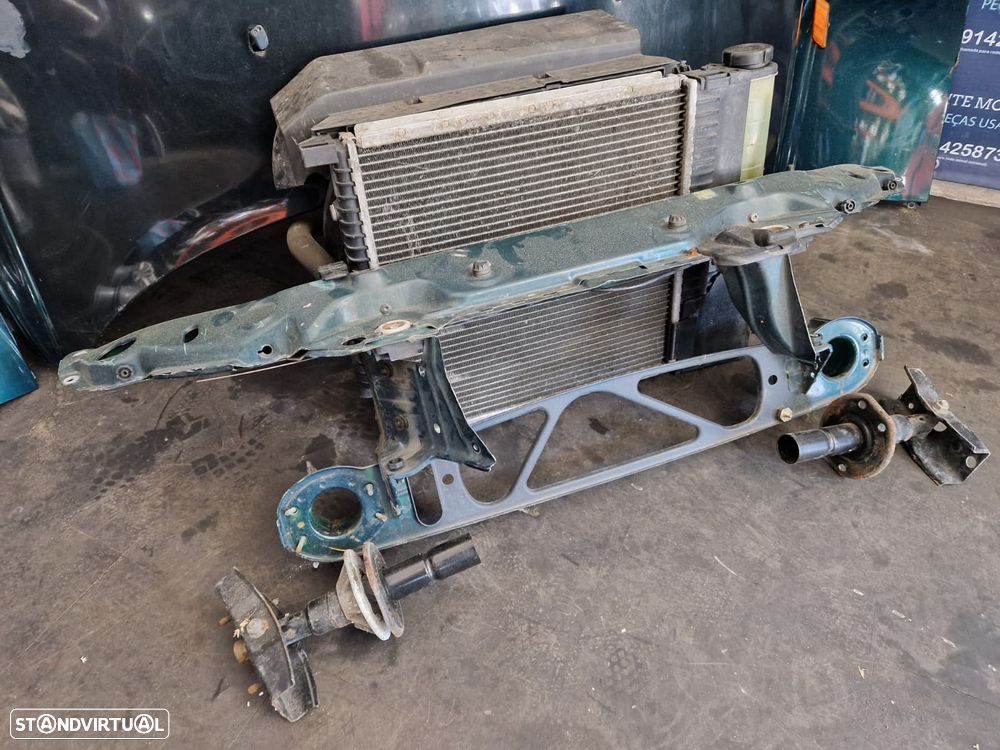 Frente completa usada BMW Z3 capot parachoques guardalamas oticas radiador E36 - 9