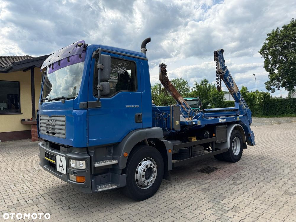 MAN 18.330 TGM bramowiec, MEILLER, 330 KM, manual, stare TACHO, 236 t.km.! - 4
