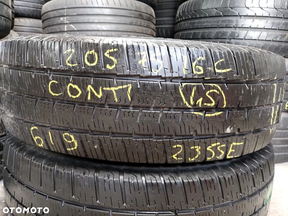 205/75R16C Opony Całoroczne 16 C Wielosezonowe CONTINENTAL VanContact 4SEASON Legnica ALU-RAD 6mm 205/75 - 3