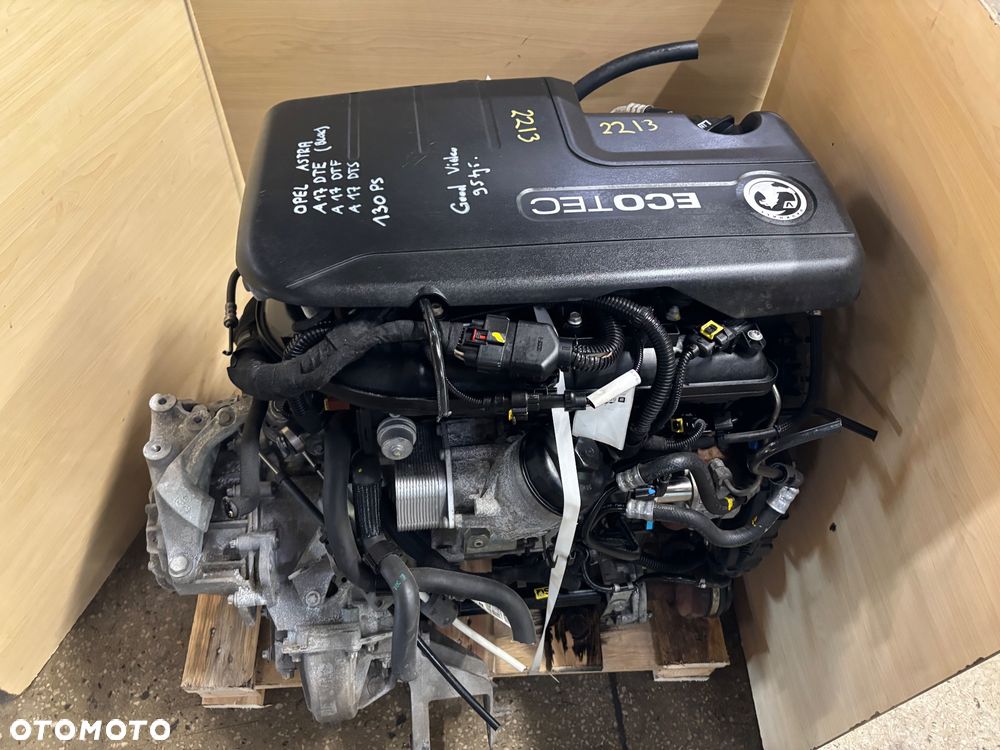 Silnik A17dte A17dts a17dtf filmik video 2012 SILNIK KOMPLETNY A17DTE OPEL ASTRA J MOKKA MERIVA 1.7 CDTI - 11