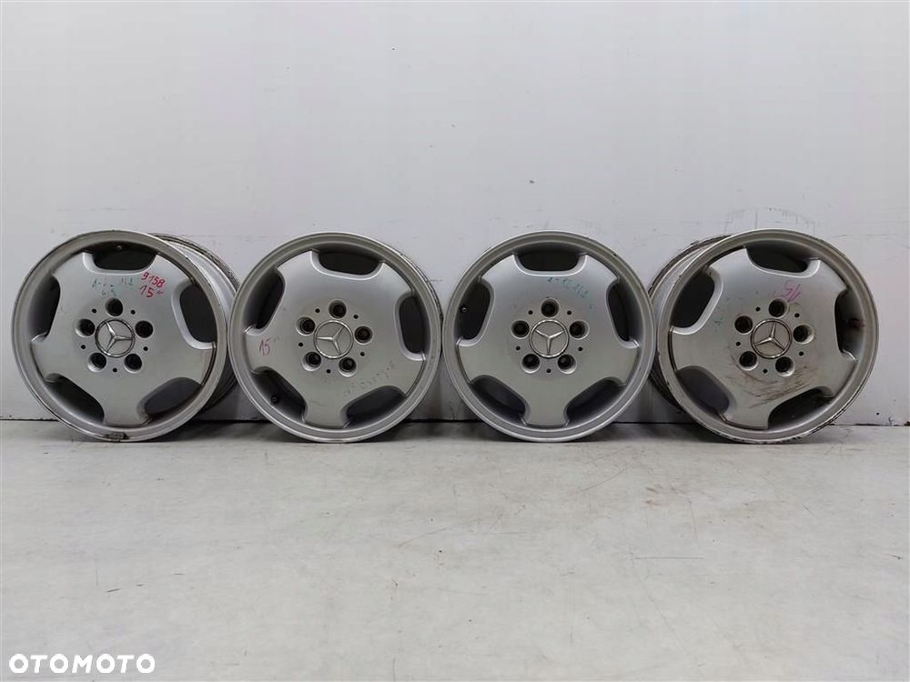 Alufelgi FELGI ALUMINIOWE Mercedes A-klasa W168 5.5J X 15 5X112 ET54 - 1