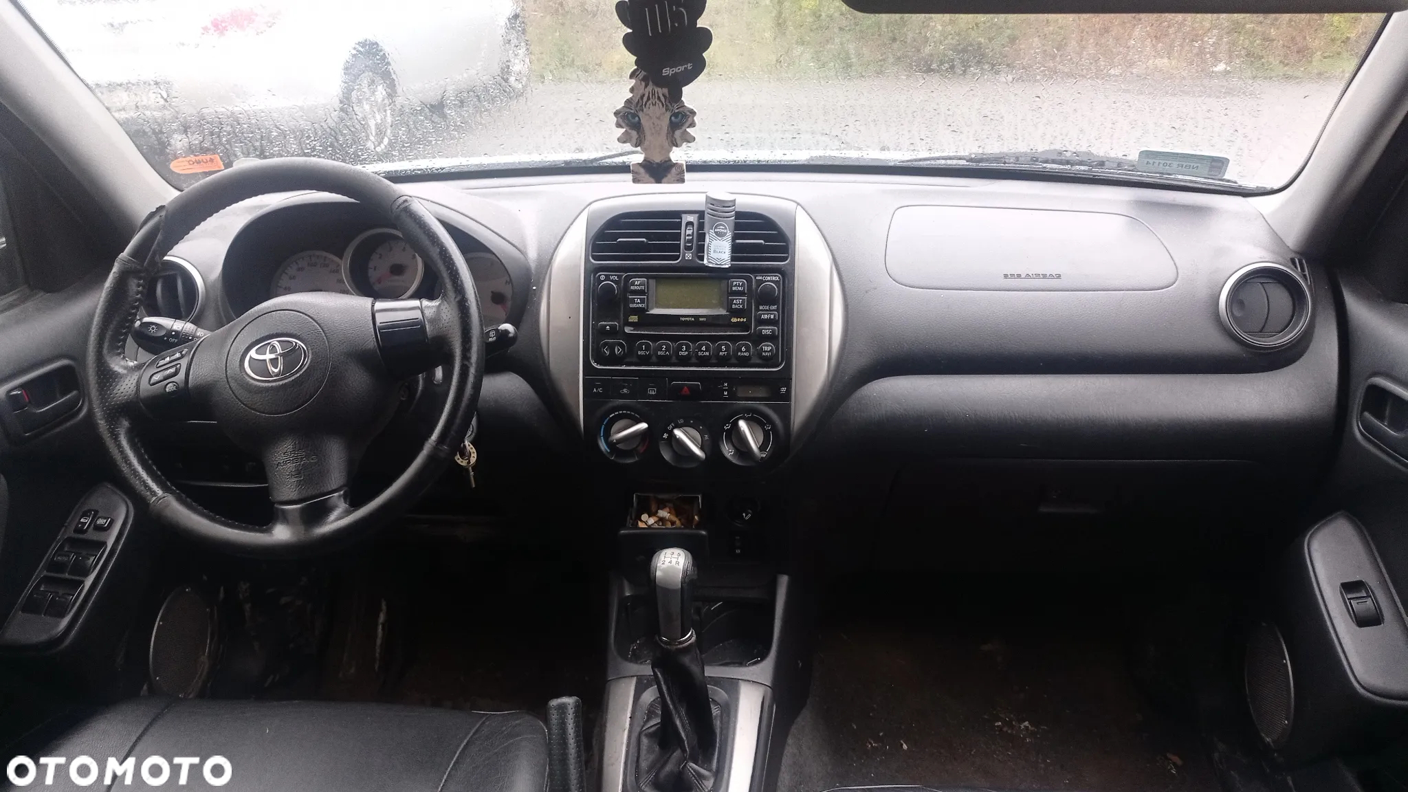 Wszystkie Części Toyota RAV4 II 04r 2.0 D4D 6T6 zderzak maska błotnik silnik skrzynia - 7
