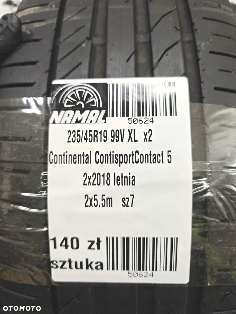 235/45R19 toyo 2018 opony letnie 5,5mm 50624 - 9