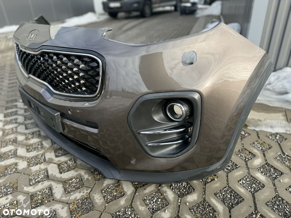 Kia Sportage IV Zderzak Przód Przedni Sprysk, PDC 2015-2019 Kolor: D5U - 15