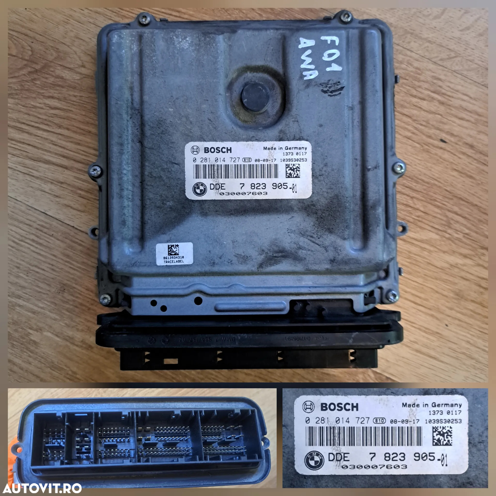 Calculator ecu modul motor bmw seria 1 seria 3 seria 5 seria 6 seria 7 audi A2 - 2
