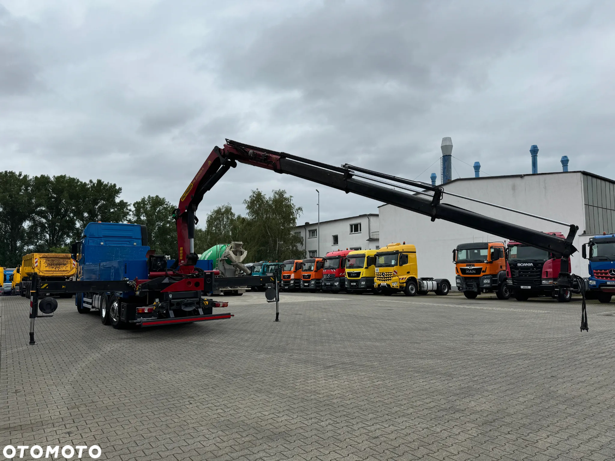 Mercedes-Benz ACTROS 2545 6x2-4 EURO6 SKRZYNIA Z HDS PALFINGER PK20001 - 8