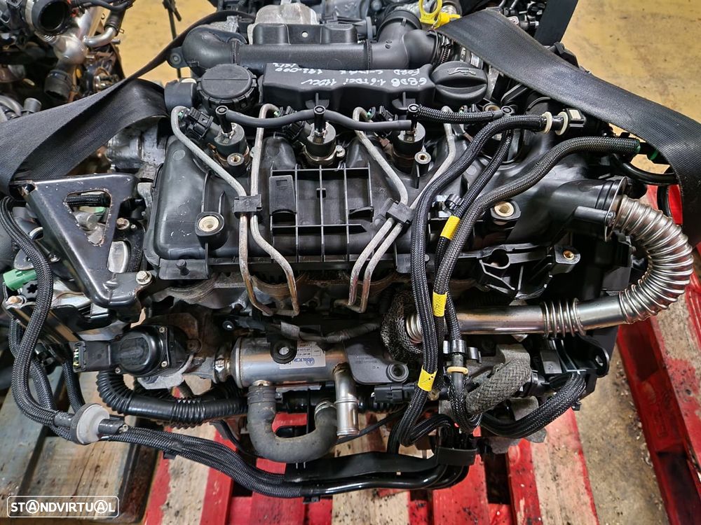 Motor usado G8DB FORD C-MAX 1.6 TDCI 110CV CMAX PEUGEOT CITROEN G8DA FOCUS - 3