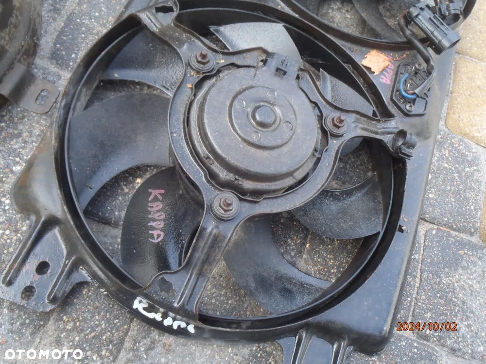 wentylator chłodnicy ramka obudowa alfa romeo lancia kappa dedra thema 147 156 159 155 oryginał jak nowy - 33