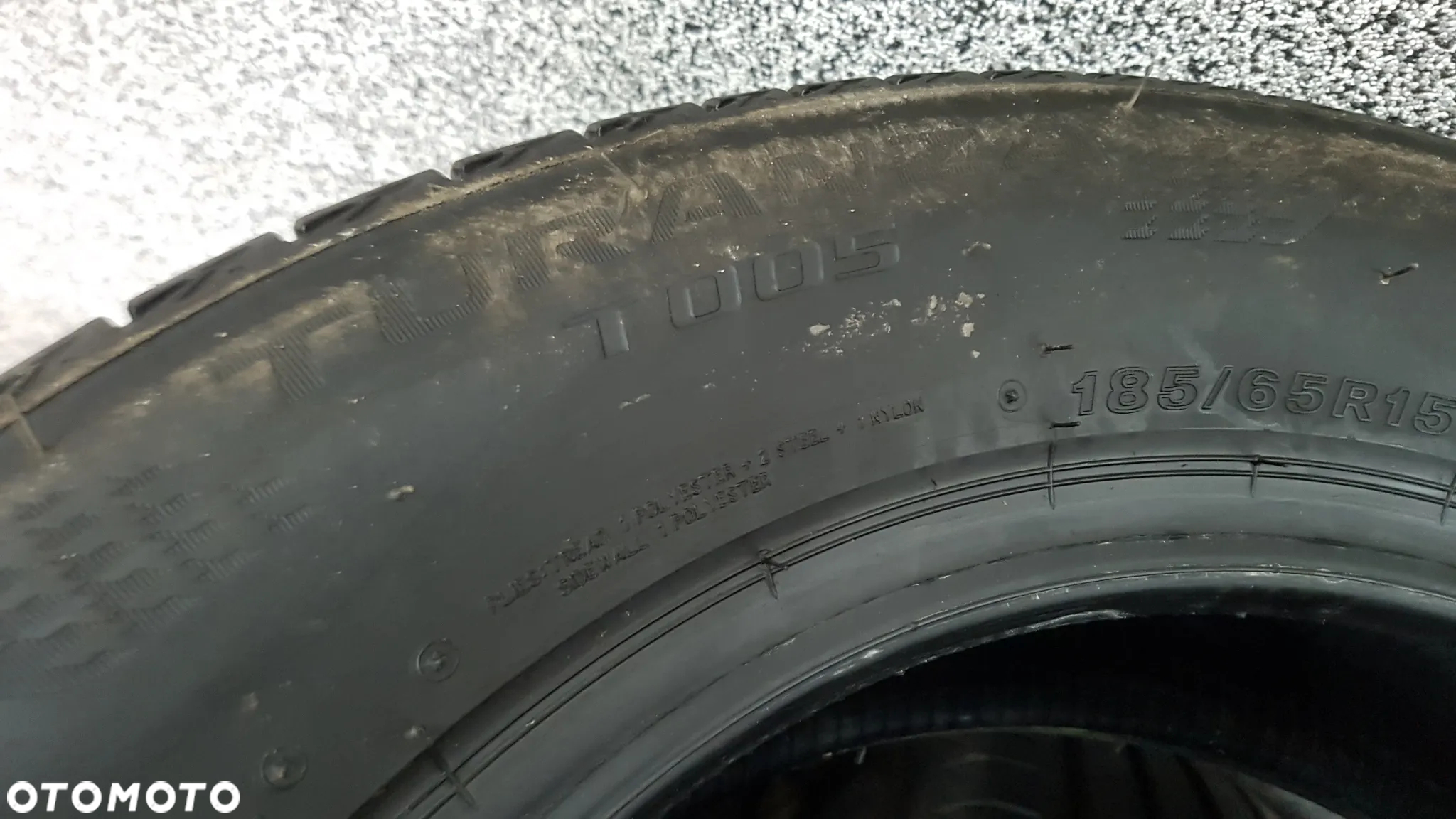 BRIDGESTONE TURABZA T005 185/65R15  185/65/15 - 9
