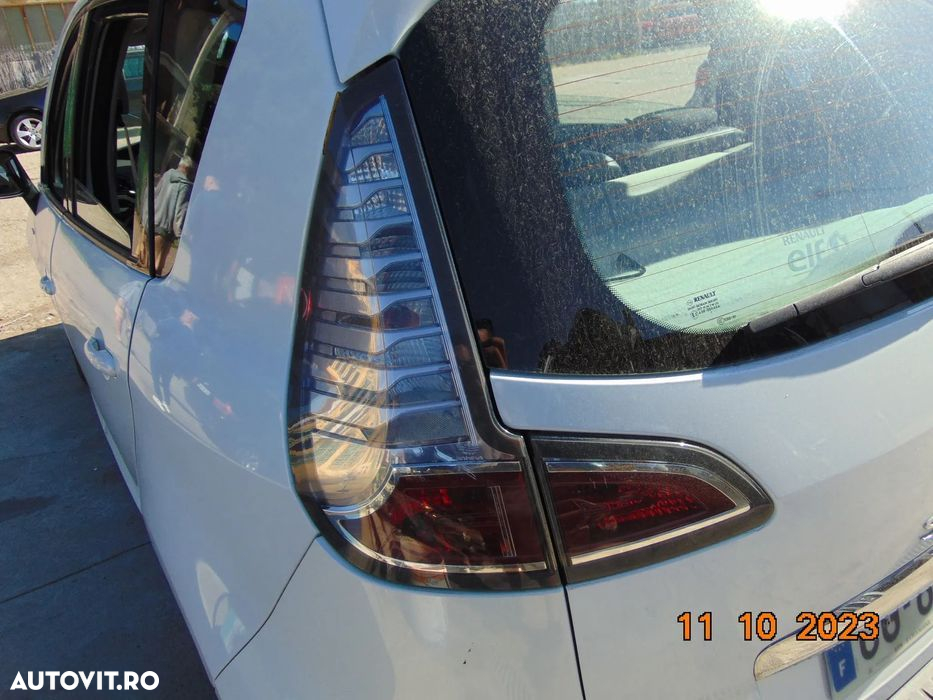 Stop renault Scenic 3 2009-2015 lampa spate tripla stopuri aripa stang - 2