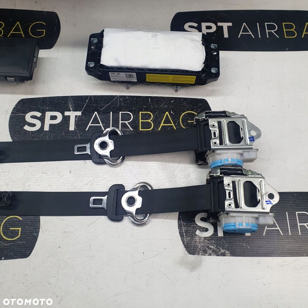 SKODA KAROQ SPORTLINE LIFT DESKA ROZDZIELCZA KONSOLA KOKPIT PULPIT PODUSZKI AIRBAG AIR BAG PASY KIT SET - 9
