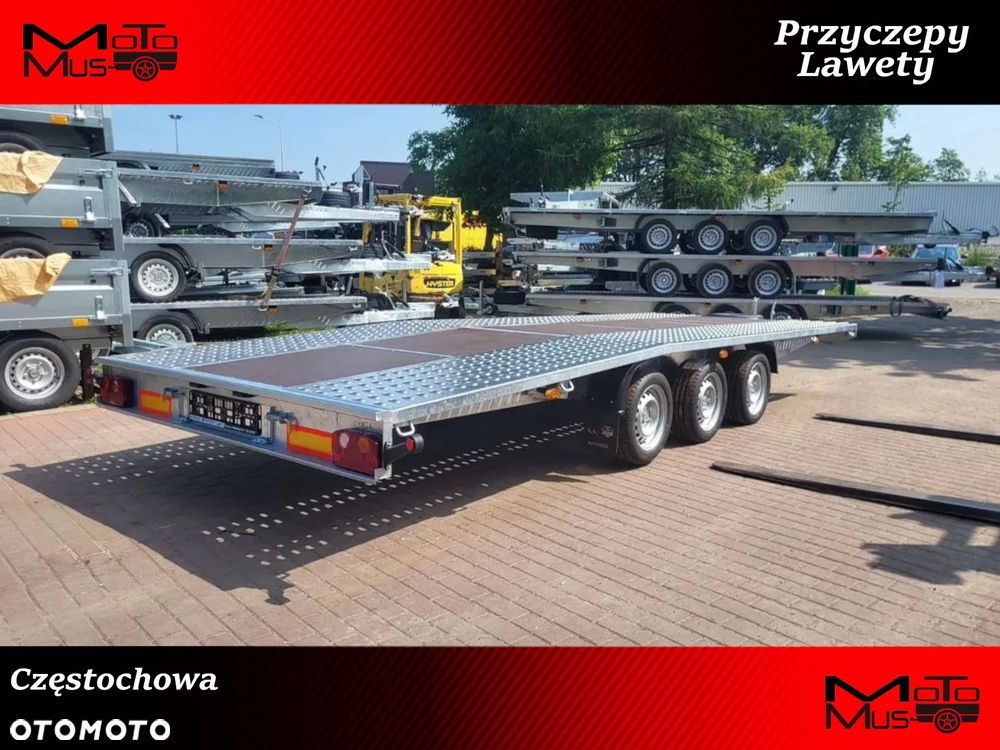 Niewiadów Laweta Boro Jupiter 6x2.1  raz łamana 3 osie wypełniona pod busy DOSTAWA - 1