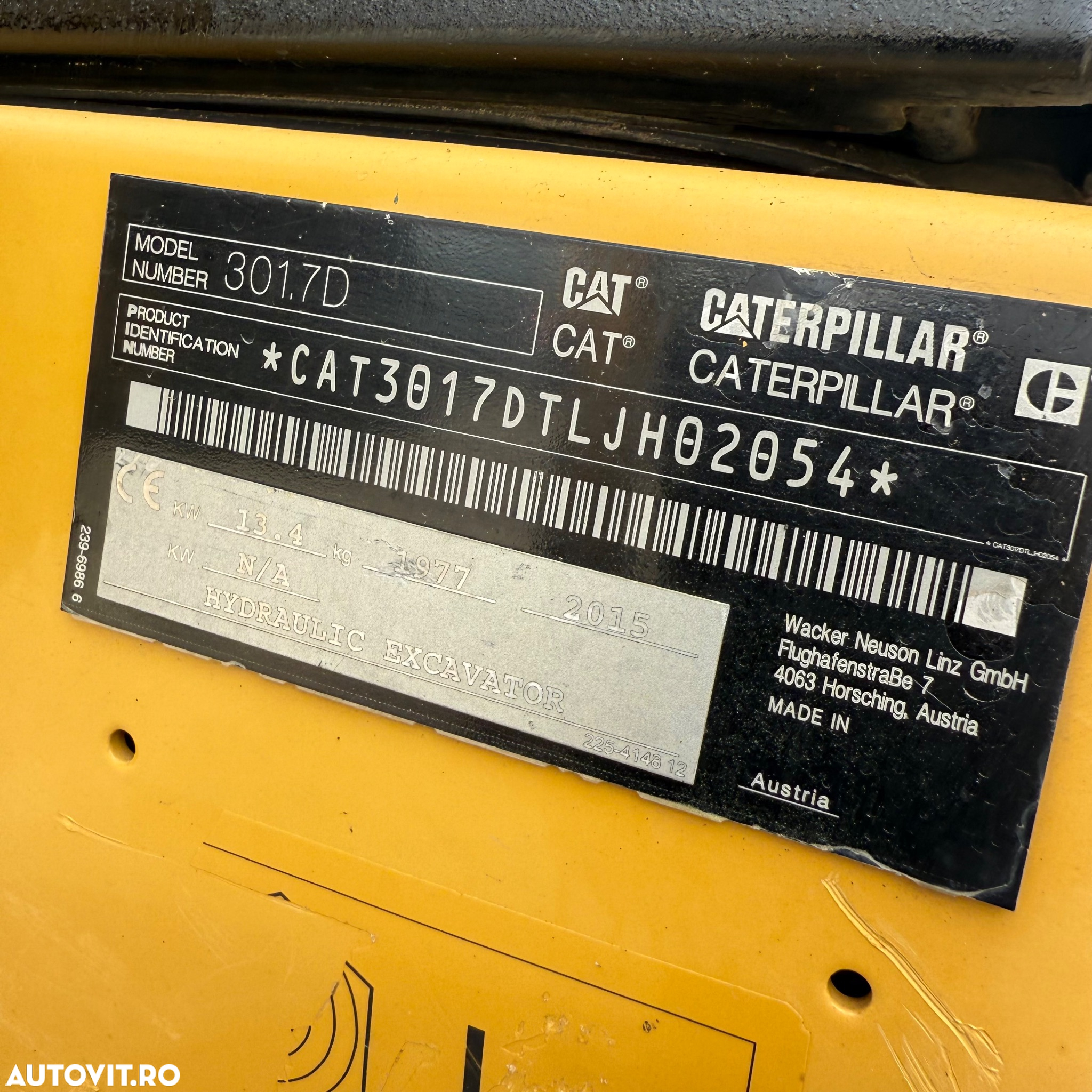 Caterpillar 301.7 D CR - 23