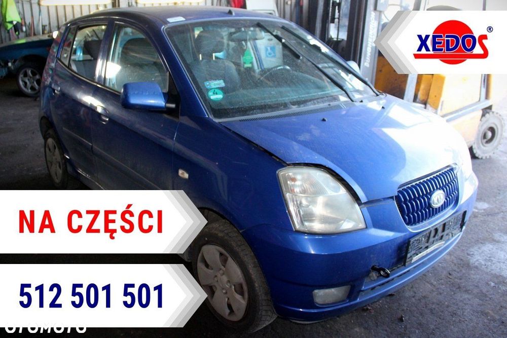 Kia Picanto BA 2007 1.1i G4HG HB5D (MASKA, ZDERZAK, LAMPA, BŁOTNIK, DRZWI, SZYBA, FOTEL) - 1