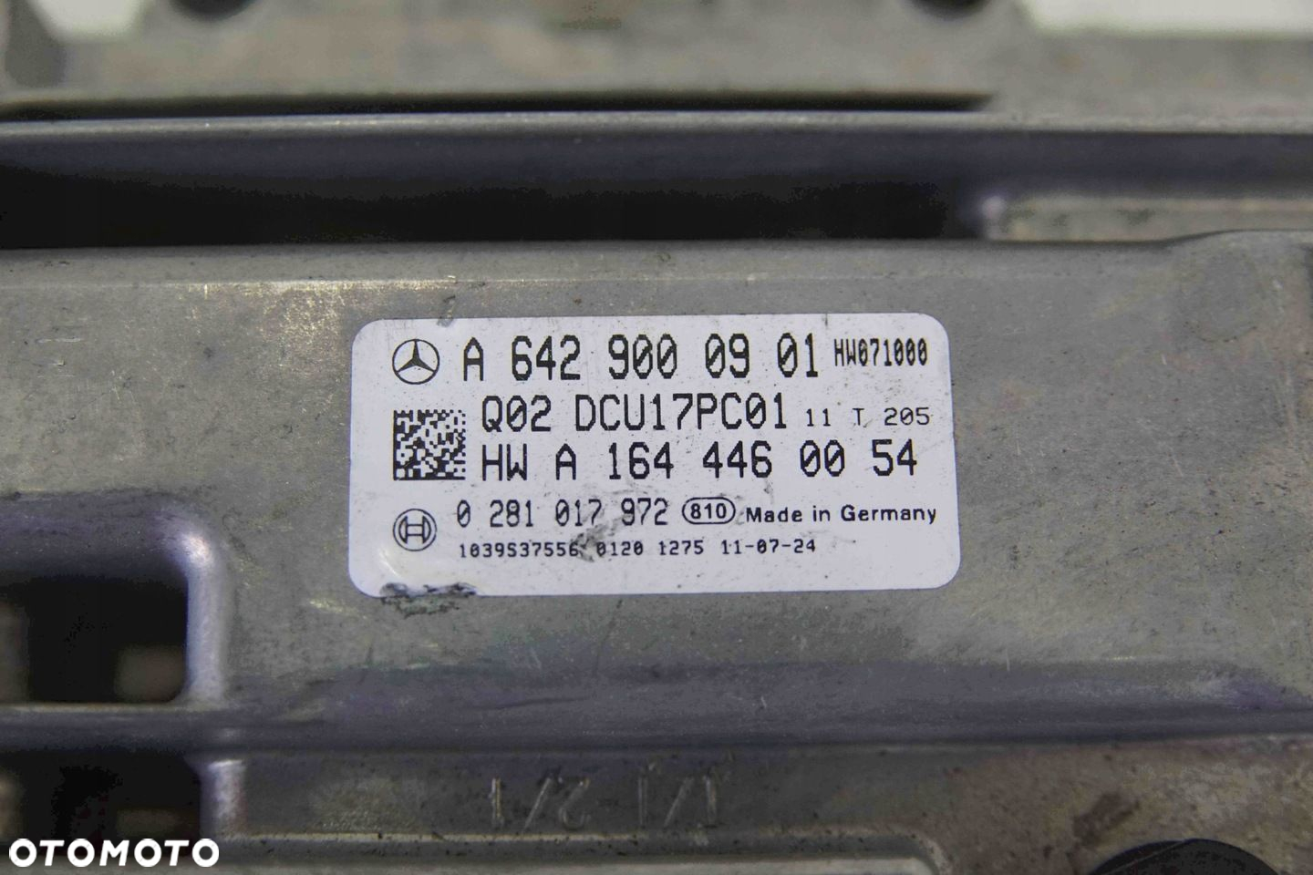 A6429000901 STEROWNIK MODUŁ ADBLUE MERCEDES W221 3.5 CDI LIFT 6429000901 - 3