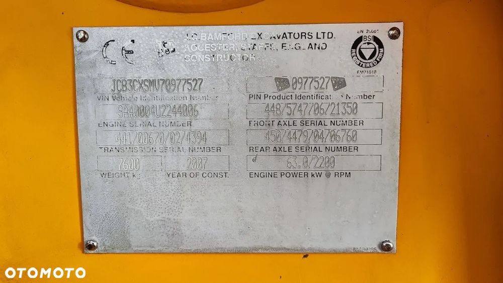 JCB 3CX - 7
