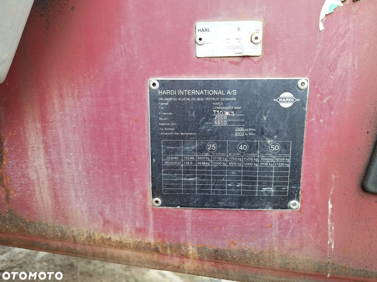 Hardi Commander 6600i - 8
