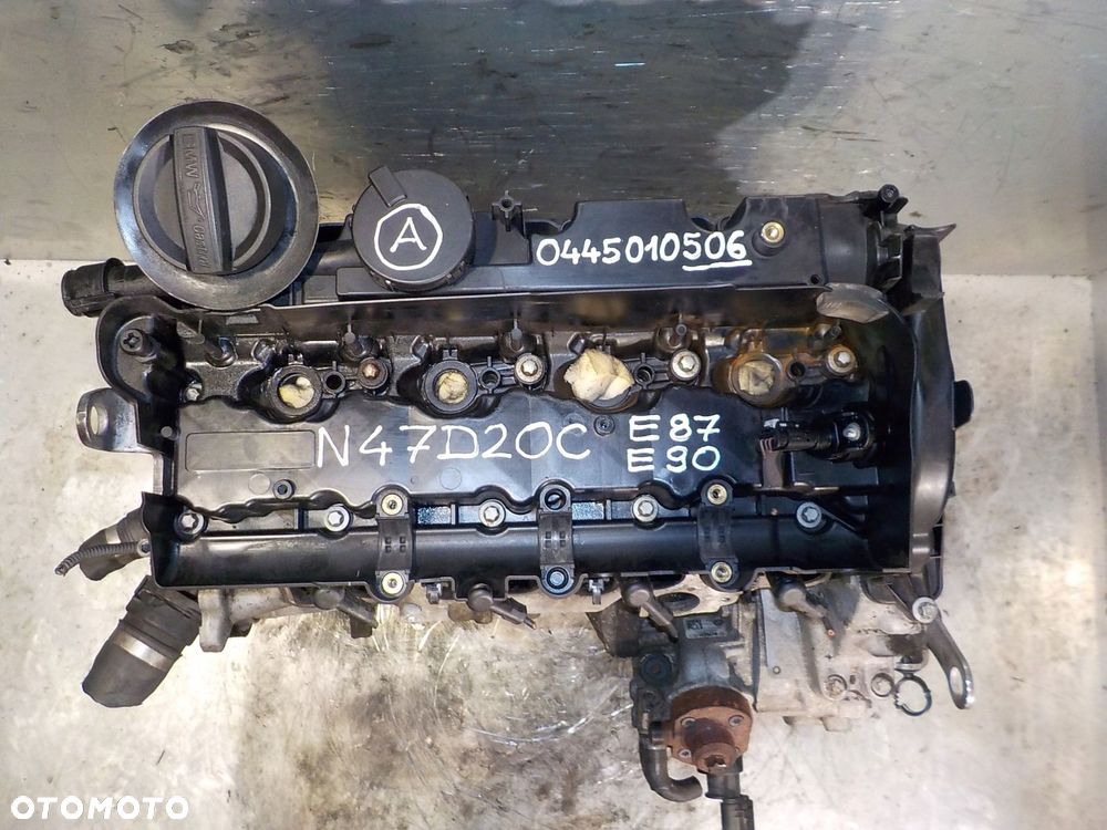 BMW 3 E90 1 E87 318 320 SILNIK 2.0 D 16V N47D20C + POMPA 0445010506 159 TYS - 10