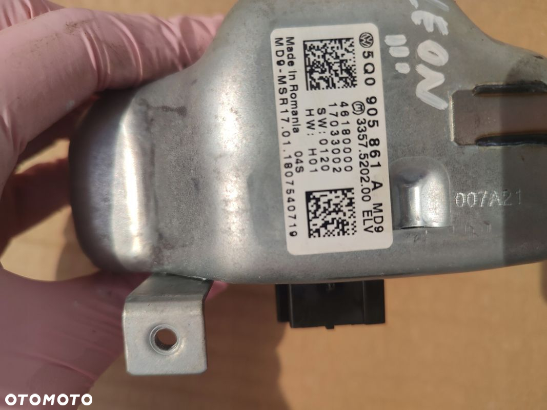 Sterownik blokady kierownicy SEAT LEON III LIFT 5Q0905861A EUROPA 17-20 - 4