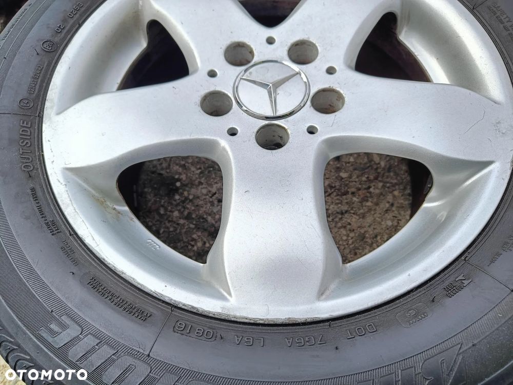MERCEDES W211 KOŁA Felgi Aluminiowe Opony letnie 5X112 16 - 14