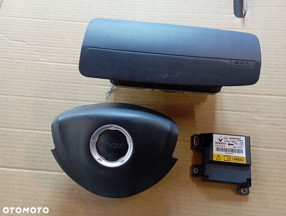 DACIA LOGAN MCV I PODUSZKI AIRBAG SENSOR - 1