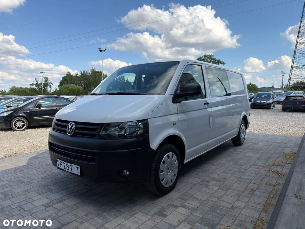 Volkswagen Transporter 2.0 TDI LIFT Brygadówka LONG L2H1 Długi 6os Kamera Cofania - 19
