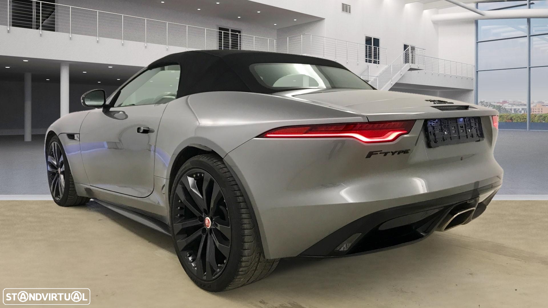 Jaguar F-Type Cabriolet P300 Aut. R-Dynamic Black - 4