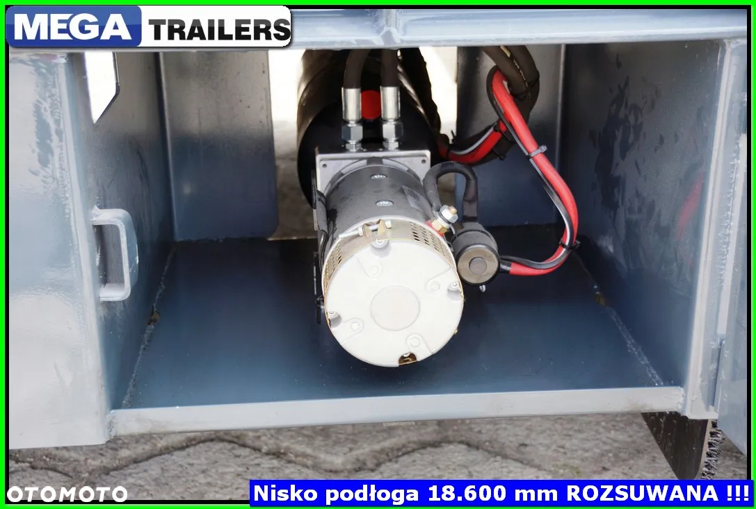 Mega Nisko-podwoziowa dł. 18,60 Mm, ROZSUWANA - KONTENERY 20, 30, 40 Ft !!! - 38