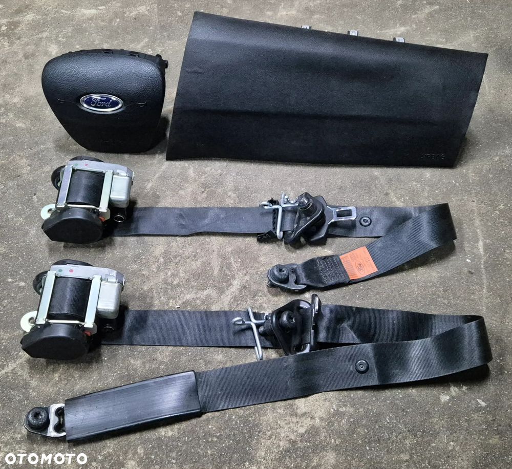 AIRBAG Poduszki Powietrzne Kierowcy Pasażera  + Pasy Bezpieczeństwa Ford Custom / Transit MK8 LIFT 2018-2023 - 1