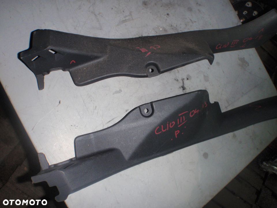 plastik listwa progowa renault clio III 5D tył - 1