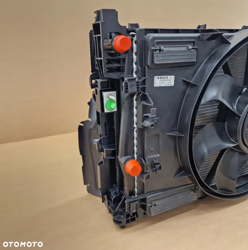 KOMPLET CHŁODNIC WENTYLATOR MERCEDES EQE V295 EQS V297 - 4