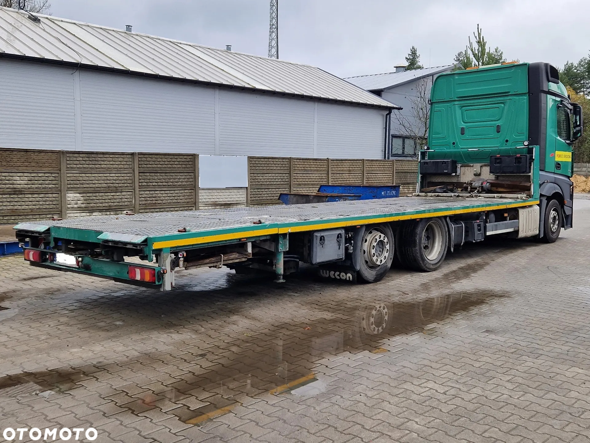 Mercedes-Benz Actros 2543 LAWETA POMOC DROGOWA NAJAZD HYDRAULICZNY 3-OSIE 6x2 - 4