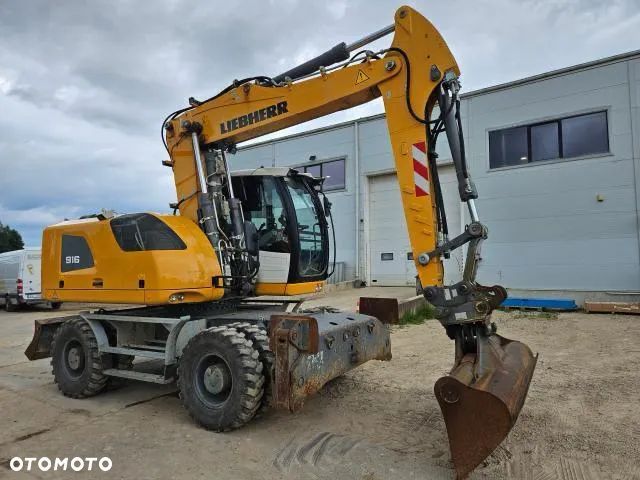 Liebherr A 916 Litronic, 2019 ROK, PODPORY + PŁUG, 6100 MTH - 1