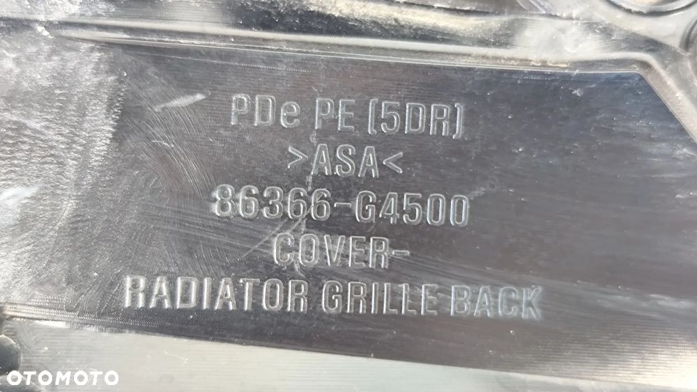 GRILL ATRAPA CHŁODNICY ZDERZAKA PRZÓD HYUNDAI I30 III LIFT 2020- 86366G4500 - 12