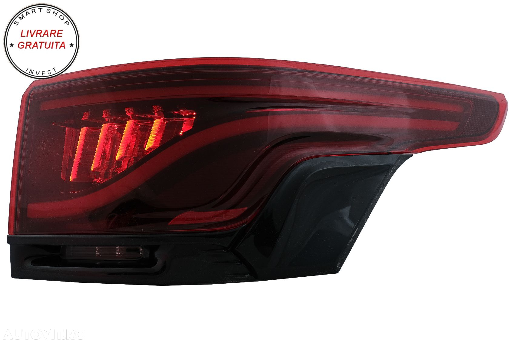 Stopuri Glohh LED LightBar Range Rover Sport L494 (2013-up) GL-5 Static- livrare gratuita - 8