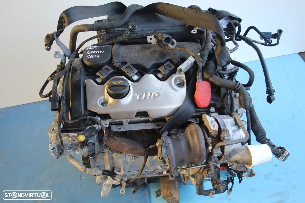 Motor Peugeot 1.6 gasolina com referencia 5G04-10FKAW - 5