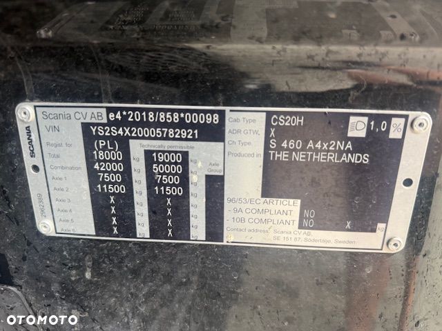 Scania S460 - 5