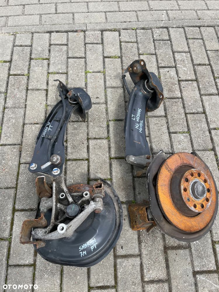 VW SHARAN II 7N piasta wahacz zacisk hamulcowy amortyzator lewa prawa lewy prawy tył - 1