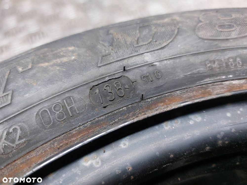 ORGANIZER WKŁAD BAGAŻNIKA + ZAPAS 5x100 6Jx14 ET43 FI57,1 185/60R14 - 13