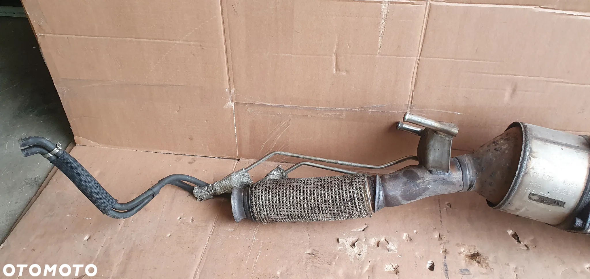 Filtr cząstek stałych DPF katalizator Citroen C5 III 2.0 HDI K403 03J08A - 4
