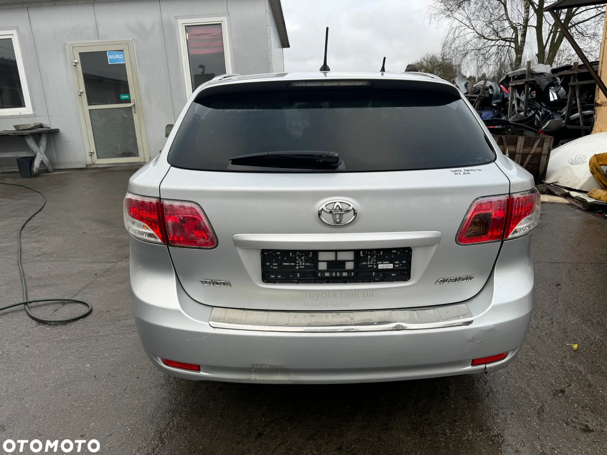 TOYOTA AVENSIS T27 2.0 DIESEL 126KM SREBRNY KOMBI 1F7 NA CZĘŚCI - 4