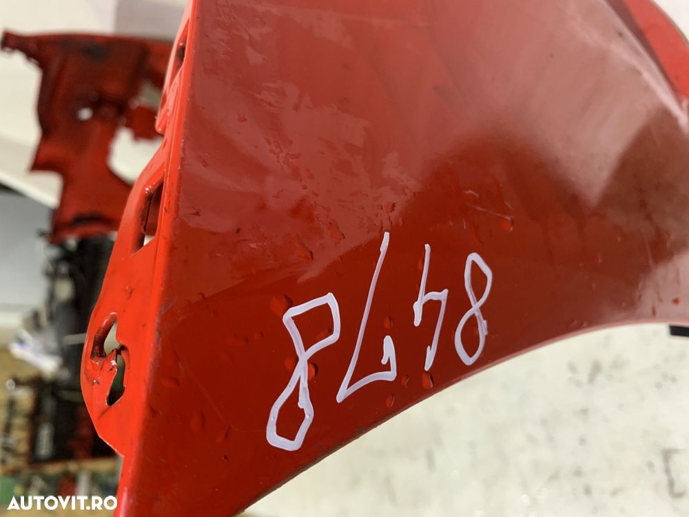 Bara fata Audi A3, Hatchback, 2013, 2014, 2015, 2016, cod origine OE 8V3807437, cu gauri pentru spalatori faruri. - 12