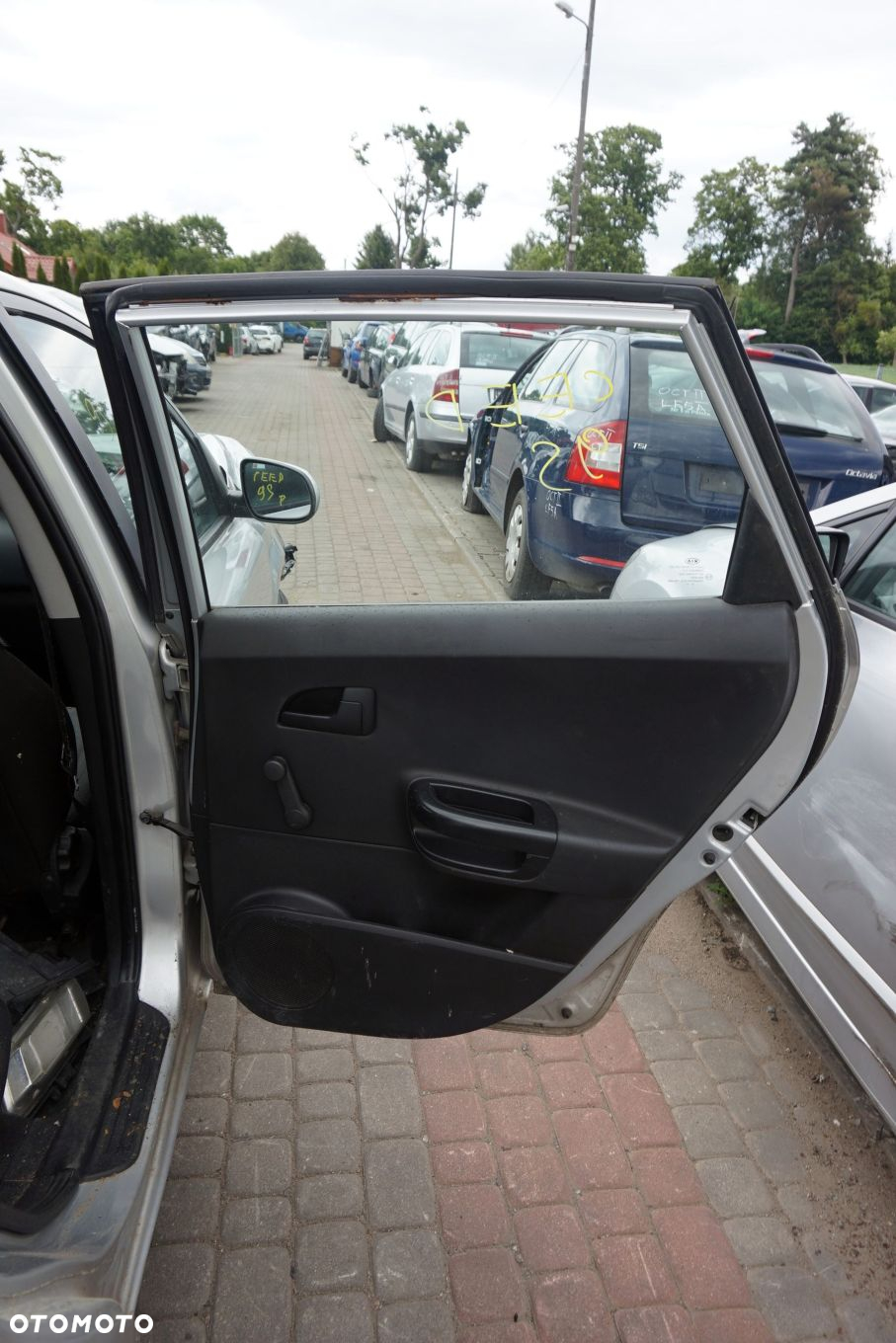 DRZWI TYLNE PRAWE CEED I LIFT 5D HB 9S  SREBRNY KIA 2009-2012 - 8