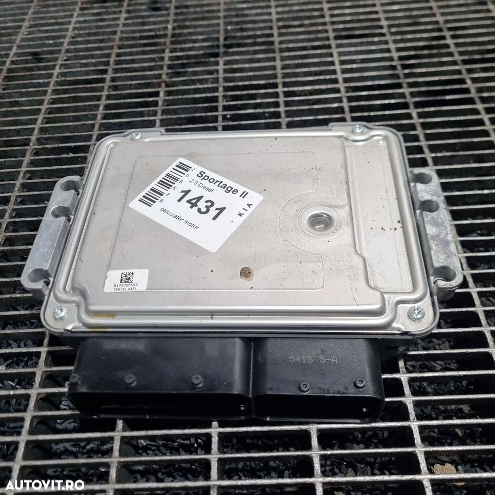 Calculator motor Kia Sportage II 2.0 Diesel 2006 - 2010 140CP Automata D4EA Euro4 (1431) ... - 1