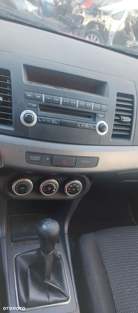 Mitsubishi Lancer x deska poduszki oryginal demontaz - 9